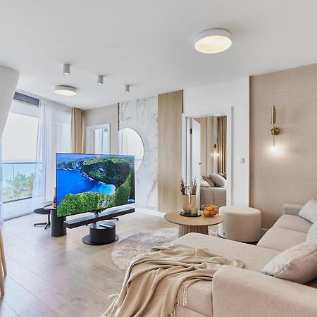 Wave Beachfront Family Apartment Misdroy Exterior foto
