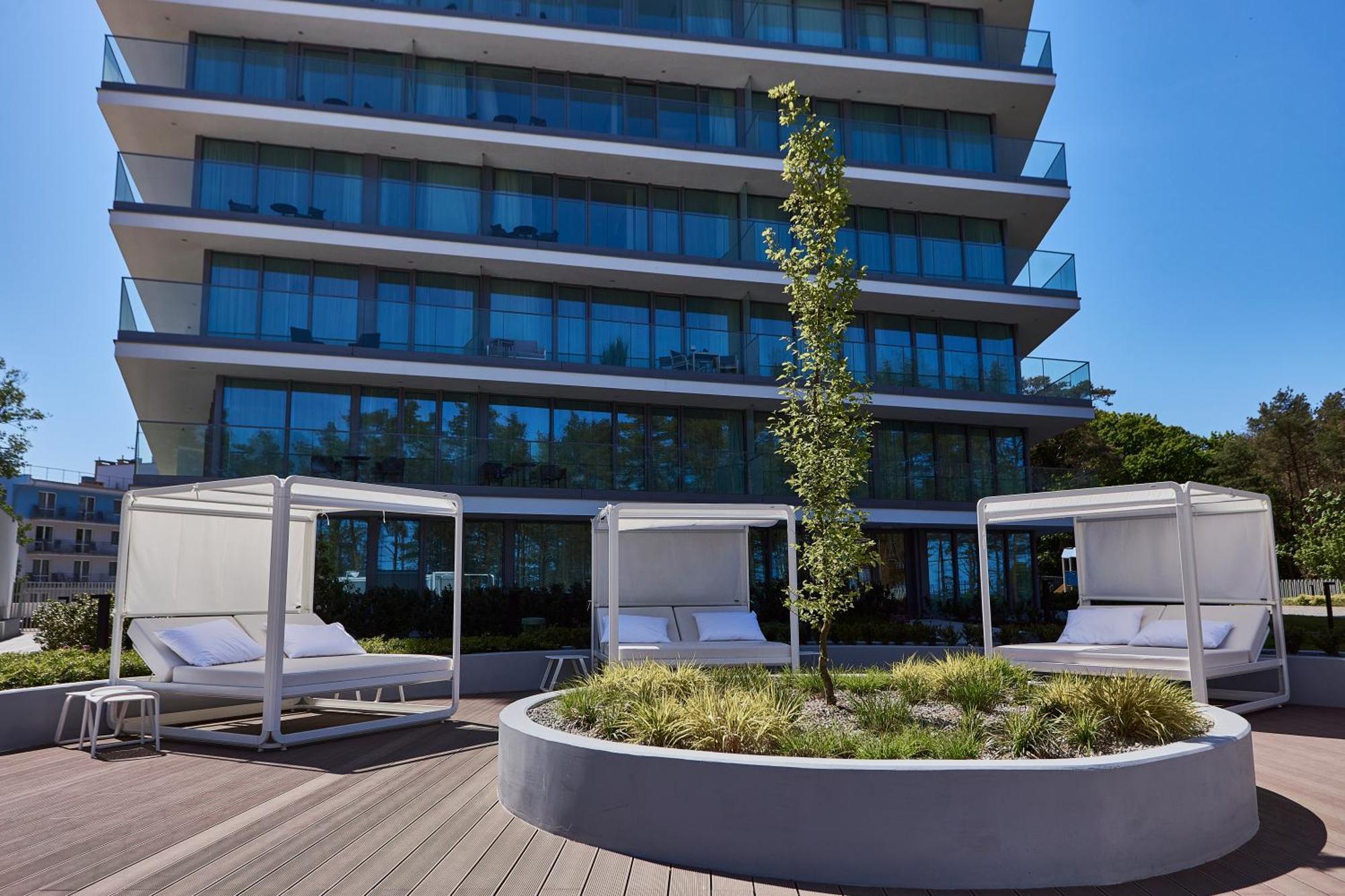 Wave Beachfront Family Apartment Misdroy Exterior foto