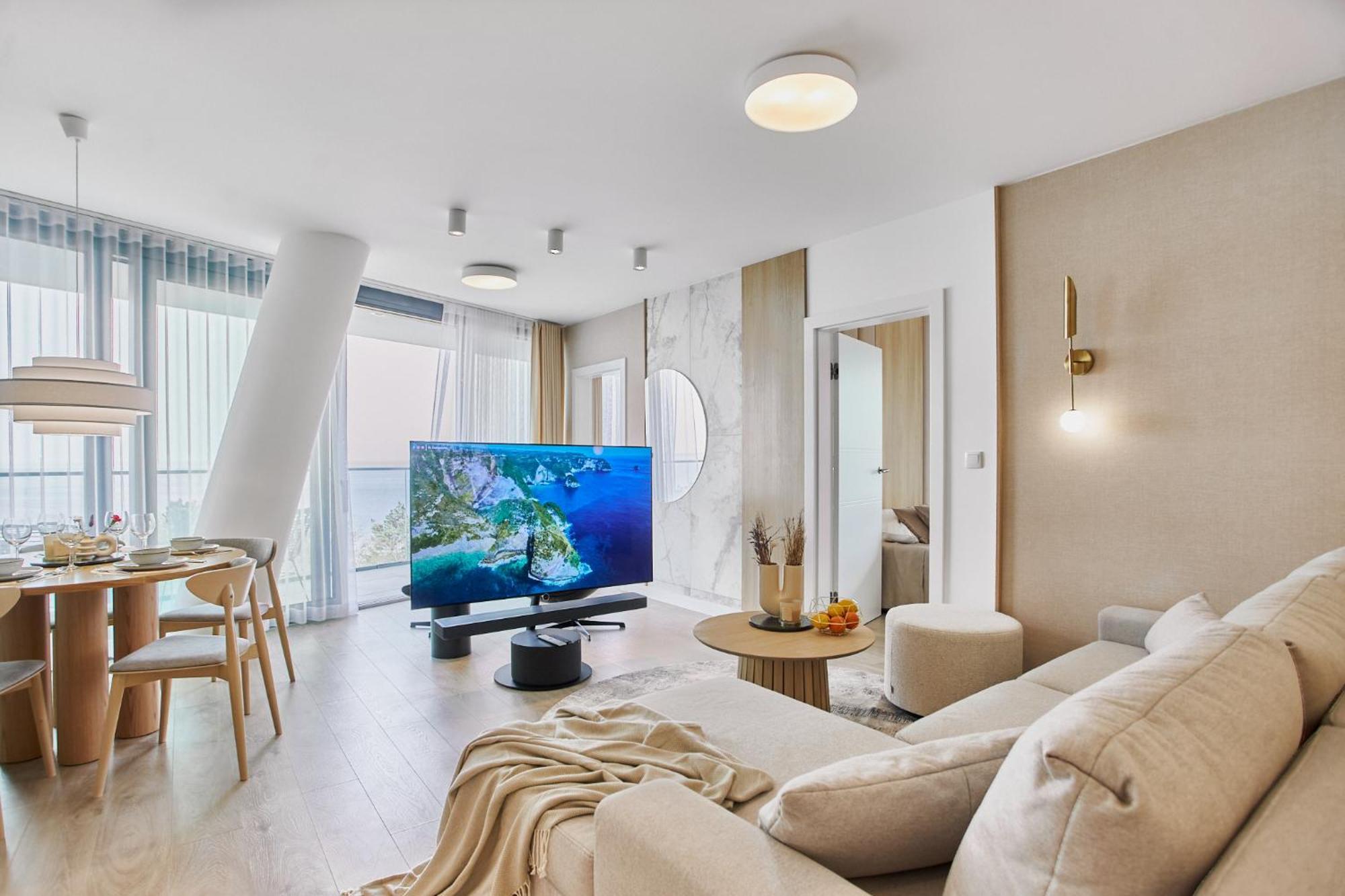 Wave Beachfront Family Apartment Misdroy Exterior foto